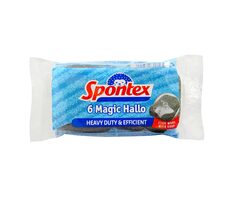 Spontex 6 Magic Hallo houbička na nádobí (6 ks) 