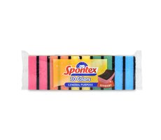 Spontex 10 Colors houbička na nádobí (10 ks) 