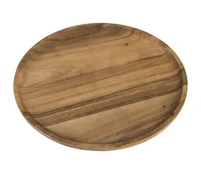 ZASSENHAUS 55993 Servírovací dřevěný talíř / 30x2 cm / akácie 