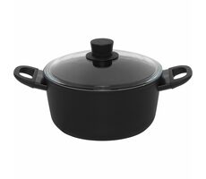 BALLARINI Avola 1006219 Hrnec se skleněnou poklicí 24 cm / 4.8 l / kovaný hliník 
