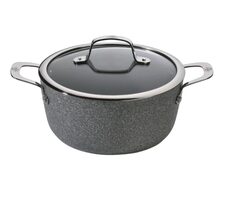 BALLARINI Salina 1005132 Hrnec se skleněnou poklicí 16 cm / 1.4 l / kovaný hliník 