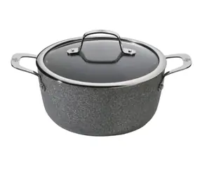 BALLARINI Salina 1005131 Hrnec se skleněnou poklicí 20 cm / 2.7 l / kovaný hliník 