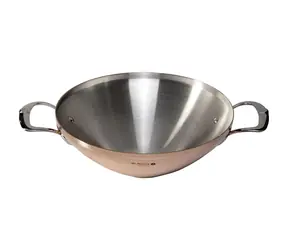 De Buyer Prima Matera Wok pánev na indukci měděná