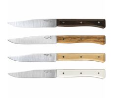 Opinel Facette 11 cm mix / Sada stolních nožů / 4 ks 
