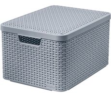 Curver Style Organizér s víkem 30 l šedá / 24.8 x 44.5 x 33 cm 
