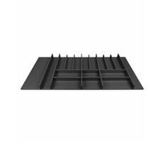 Elletipi Wood Line Příborník pro zásuvky 120 cm černý buk