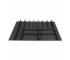 Elletipi Wood Line Příborník pro zásuvky 90 cm černý buk