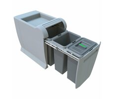 Elletipi CITY 8+8+8 L Vestavný odpadkový koš / 44 x 28 x 47 cm