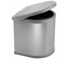 Elletipi RING 10 L Vestavný odpadkový koš na dvířka nerez ocel