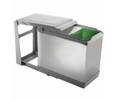 Elletipi TOWER 16+10 L Výsuvný vestavný odpadkový koš
