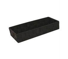 Compactor TEX - košík L čokoládová / Úložný organizér do zásuvky / 30 x 12 x 7 cm 