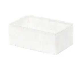 Compactor TEX - košík M bílá / Úložný organizér do zásuvky / 18 x 12 x 7 cm