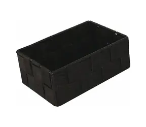 Compactor TEX - košík M čokoládová / Úložný organizér do zásuvky / 18 x 12 x 7 cm