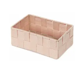 Compactor TEX - košík M růžová / Úložný organizér do zásuvky / 18 x 12 x 7 cm