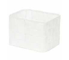 Compactor TEX - košík vysoký bílá / Úložný organizér do zásuvky / 19 x 14 x 13 cm