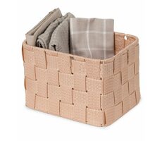Compactor TEX - košík vysoký růžová / Úložný organizér do zásuvky / 19 x 14 x 13 cm