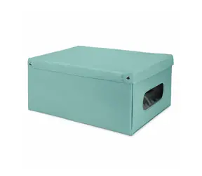 Compactor Nordic Skládací úložný box zelená / PVC / 50 x 38.5 x 24 cm