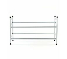 Compactor Stilito Dvoupatrový botník na 6-12 párů bot - rozšířitelný / 62-117 x 23 x 35 cm