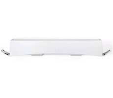 Compactor Clever Flip Polička do koupelny - systém upevnění bez vrtání bílá - chrom