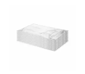 Compactor Sada 8 ks průhledných přepravních sáčků se zipem na trička a košile / 30 x 45 cm