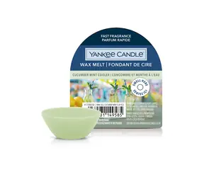 Yankee Candle Cucumber Mint Cooler vonný vosk do aromalampy 22g / doba hoření až: 8 h