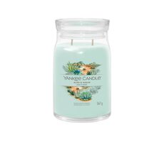 Yankee Candle Aloe & Agave Signature velká sklenice 567g / doba hoření až: 90h