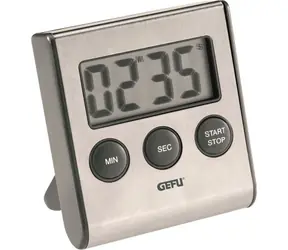 Gefu CONTARE Digitální kuchyňská minutka stříbrná / 1x AAA