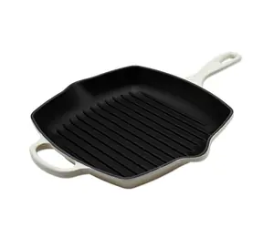 Le Creuset Signature Grilovací pánev 26 cm béžová