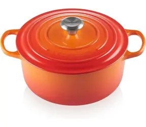 Le Creuset Signature Hrnec s poklicí 26 cm oranžová