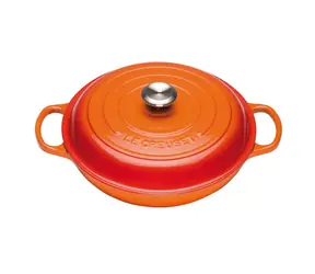 Le Creuset Gourmet Hrnec s poklicí 30 cm oranžová