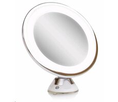 RIO Multi-Use LED Makeup Mirror / Kosmetické zrcadlo / 5x zvětšení / LED osvětlení