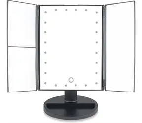 RIO 24LED Touch Dimmable Makeup Mirror / Kosmetické zrcadlo / 2x a 3x zvětšení / stmívací