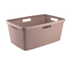 Curver Jute Koš na prádlo 46 l růžová
