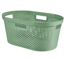Curver Infinity Dots Koš na prádlo 40 l šedá
