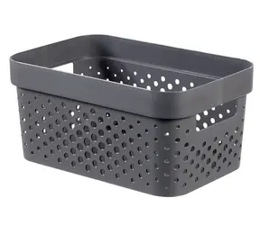 Curver Infinity Dots Úložný box 4.5 l šedá / 26 x 18 x 12 cm