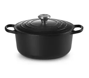 Le Creuset Signature Hrnec s poklicí 26 cm černá