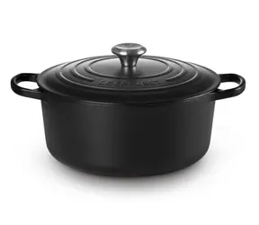 Le Creuset Signature Hrnec s poklicí 28 cm černá