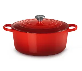 Le Creuset Signature Hrnec s poklicí 30 cm červená