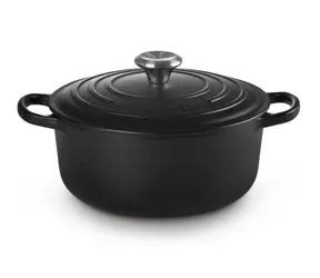 Le Creuset Signature Hrnec s poklicí 20 cm černá