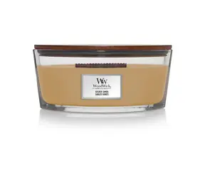 WoodWick Gilded Sands Elipsa 453.6g - svíčka loď / doba hoření: až 40 h