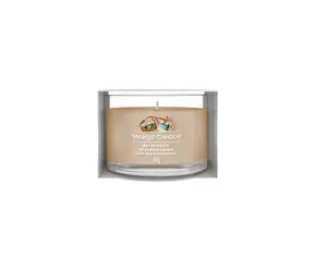 Yankee Candle Afternoon Scrapbooking votivní svíčka plněná ve skle 37g / doba hoření: až 10h