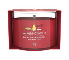 Yankee Candle Big Apple Christmas votivní svíčka plněná ve skle 37g / doba hoření: až 10h