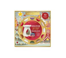 Yankee Candle vánoční set 2024 aromalampa a vonné vosky 