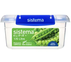 Sistema KLIP IT PLUS Krabička na potraviny 2 klipy 1.15 l