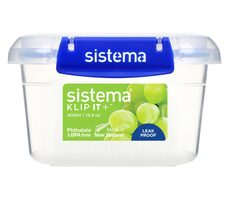 Sistema KLIP IT PLUS Krabička na potraviny 2 klipy 400 ml