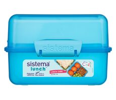 Sistema Lunch Krabička na oběd s 2 oddíly 1.4 l modrá