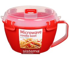 Sistema Microwave Dóza na nudle a hranolky 940 ml červená