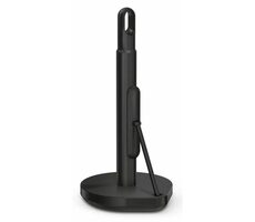 Simplehuman Držák na papírové utěrky černá / pro role do 17 cm / ocel
