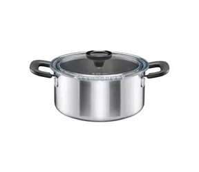 Fiskars Functional Form Hrnec s pokličkou 3 l / nerezová ocel