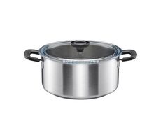 Fiskars Functional Form Hrnec s pokličkou 5 l / nerezová ocel